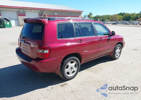 2007 Toyota Highlander Limited V6 из США, поврежденный, VIN JTEEP21A770201291